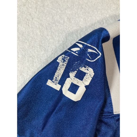 Reebok NFL Peyton Manning #18 Indianapolis Colts Jersey Size youth Large - Picture 6 of 14